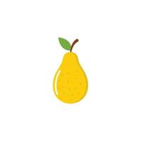 pear icon design template vector