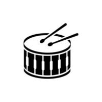 drum logo icon design template vector