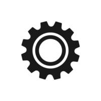 gear logo icon design template vector