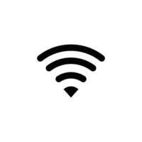 plantilla de diseño de icono wifi vector