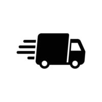 delivery car icon design template vector