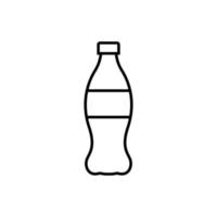 vector de plantilla de diseño de icono de logotipo de botella