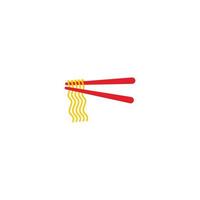 noodle icon design template vector