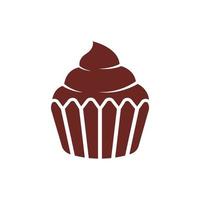 cupcake logo icon design template vector