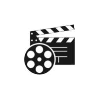 vector de plantilla de diseño de icono de logotipo de video