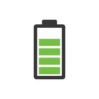 battery icon design template vector