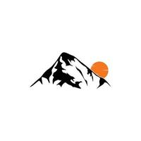 mountain logo icon design template vector