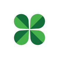 clover logo icon design template vector