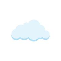 cloud clipart design vector