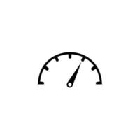 speedometer icon design template vector