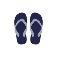flip-flops logo icon design template vector