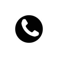 telephone icon design template vector