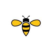 bee icon design template vector