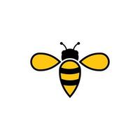 bee icon design template vector