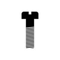 screw bolt icon design template vector