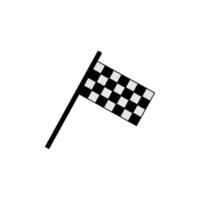 racing flags icon design template vector