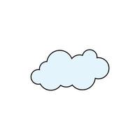 cloud clipart design vector