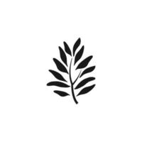 leaf branch graphic design template vector