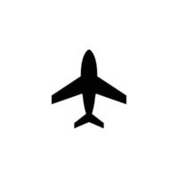 airplane icon design template vector