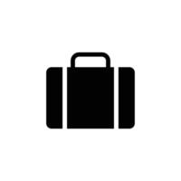 suitcase icon design template vector