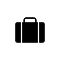 suitcase icon design template vector