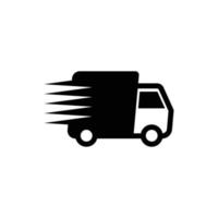 delivery car icon design template vector