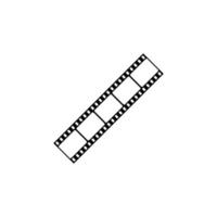 film strip icon design template vector