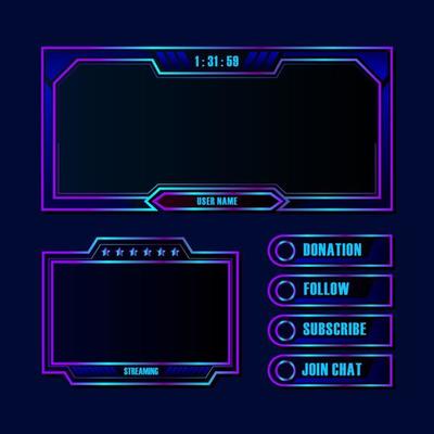 Gaming Streaming Banner Set