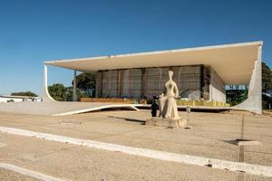 Brazil, May 2019 - View of the supreme court of Brazil photo