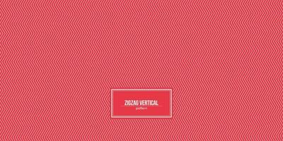 vertical zig zag line pattern on red background vector