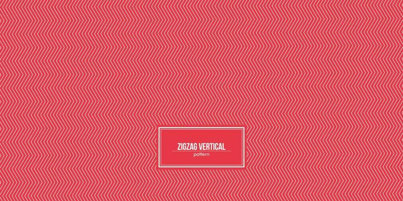 vertical zig zag line pattern on red background