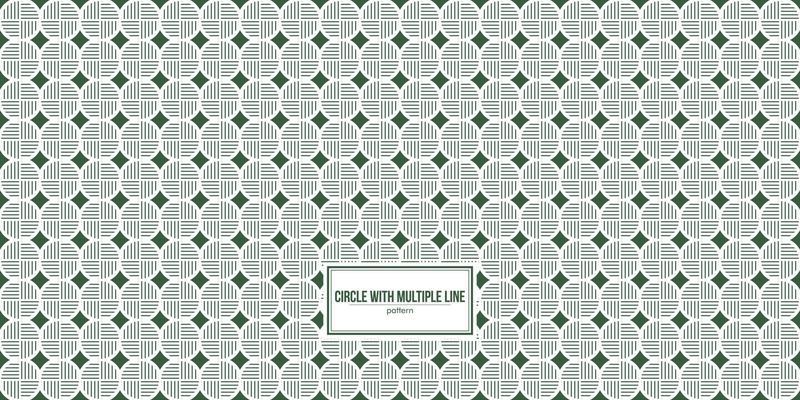 circle with multiple lines pattern