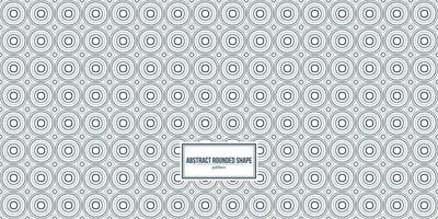abstract multiple rounded shape pattern vector