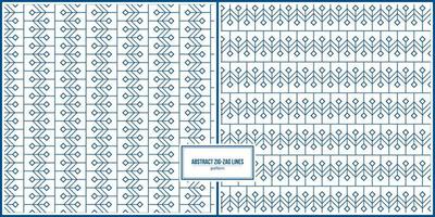 abstract zig-zag dark lines pattern vector
