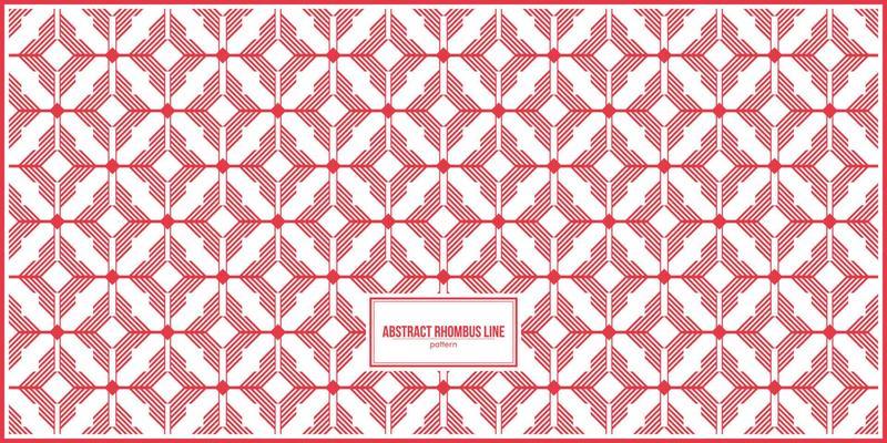 modern abstract rhombus line pattern