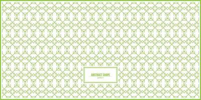 abstract shape pattern filled by circle and rhombus vector