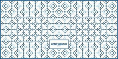endless abstract rhombus line pattern vector