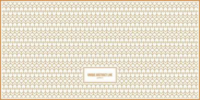 unique abstract line pattern with small dot vector