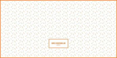 colorful simple scratching line pattern vector
