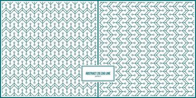 abstract zig-zag vertical and horizontal line pattern vector