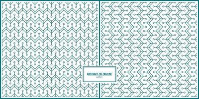 abstract zig-zag vertical and horizontal line pattern vector