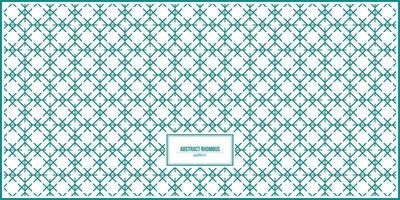 multiple abstract rhombus line pattern with dominant turquoise vector