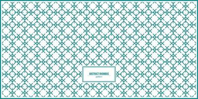 multiple abstract rhombus line pattern with dominant turquoise vector