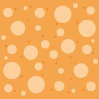 Orange Circles Seamless Pattern vector