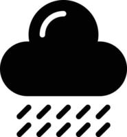 ilustración de vector de lluvia de nubes en un fondo. símbolos de calidad premium. iconos vectoriales para concepto y diseño gráfico.