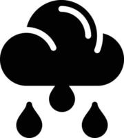 ilustración de vector de lluvia en un fondo. símbolos de calidad premium. iconos vectoriales para concepto y diseño gráfico.