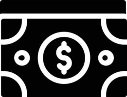 ilustración de vector de dólar en un fondo. símbolos de calidad premium. iconos vectoriales para concepto y diseño gráfico.