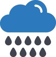 ilustración de vector de lluvia en un fondo. símbolos de calidad premium. iconos vectoriales para concepto y diseño gráfico.