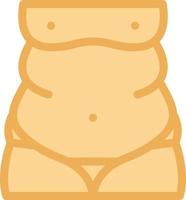 obesity vector illustration on a background.Premium quality symbols.vector icons for concept and graphic design.