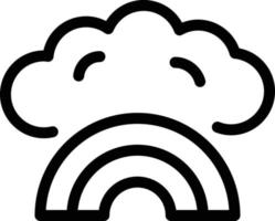 rainbow vector illustration on a background.Premium quality symbols.vector icons for concept and graphic design.